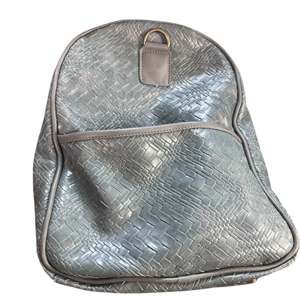 Nicole by Nicole Miller Black Woven Travel Weekender Bag - Picture 3 of 16